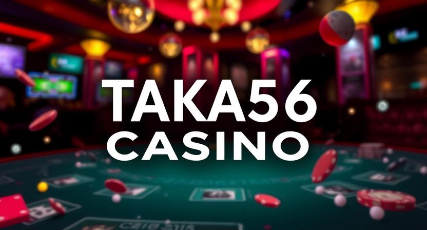 Live dealer streaming tables on TAKA56 casino